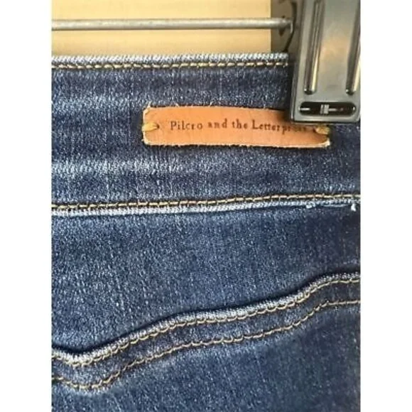 Pilcro & The Letterpress Size 27 High Rise Denim Legging Stretch - Picture 11 of 16